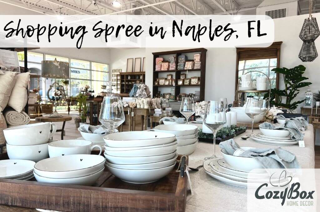 Shopping Tips in Naples, Florida. Where to go and what to buy? Where do I get real bargains? CozyBox Store Naples